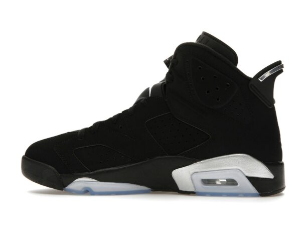 Air Jordan 6 Retro Chrome – DX2836-001 – Negro/Plata metalizado - Imagen 4