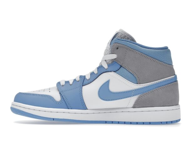 Air Jordan 1 Mid Azul Universitario Gris – DX9276-100 - Imagen 4
