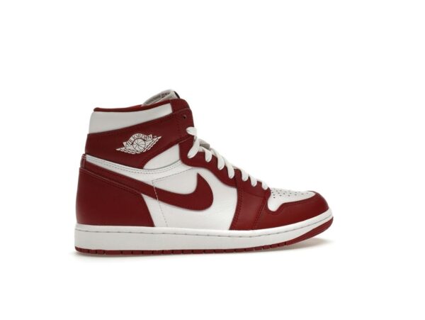 Jordan 1 Retro High OG Artisanal Team Red DZ5485-160 Blanco/Rojo Team - Imagen 6