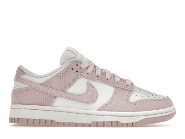 Nike Dunk Low de pana rosa (para mujer) – FN7167-100 - Imagen 1