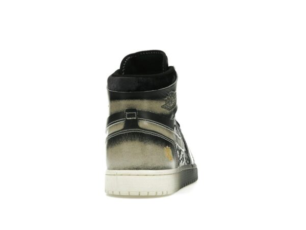 Jordan 1 High Zoom Air CMFT 2 Dia De Muertos FQ8155-010 Zapatillas negras - Imagen 5