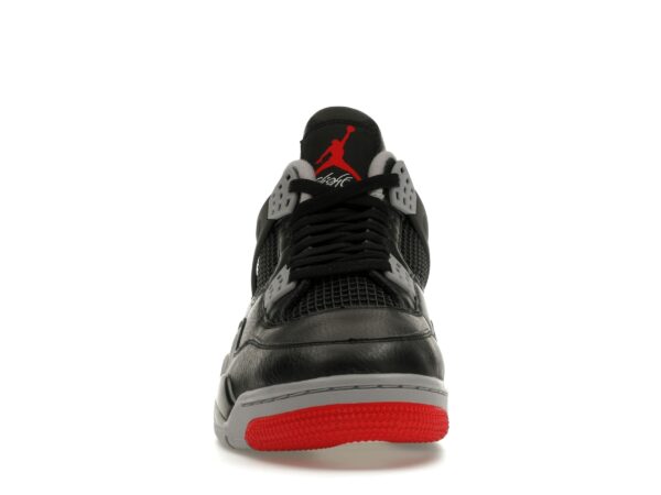 Jordan 4 Retro Bred Reimagined – FV5029-006 – Negro/Gris Cemento/Rojo Universitario/Blanco Cumbre - Imagen 3