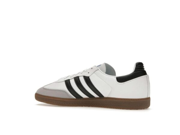 Zapatillas veganas Adidas Samba FW2427 Blanco nube/Negro núcleo/Goma - Imagen 4