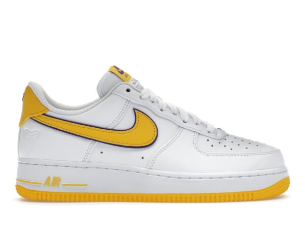 Nike Air Force 1 Low Retro QS Kobe Bryant Lakers Home FZ1151-100 Edición Limitada - Imagen 1
