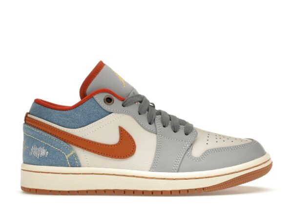 Jordan 1 Low Phantom Denim para mujer – FZ5045-091 - Imagen 1