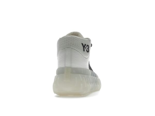 Zapatillas Adidas Y-3 GR.1P High Core blancas y negras GW8642 - Imagen 5