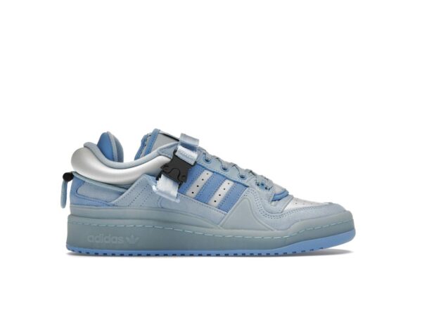 Zapatillas Adidas Forum Buckle Low Bad Bunny con tinte azul GY9693 - Imagen 1