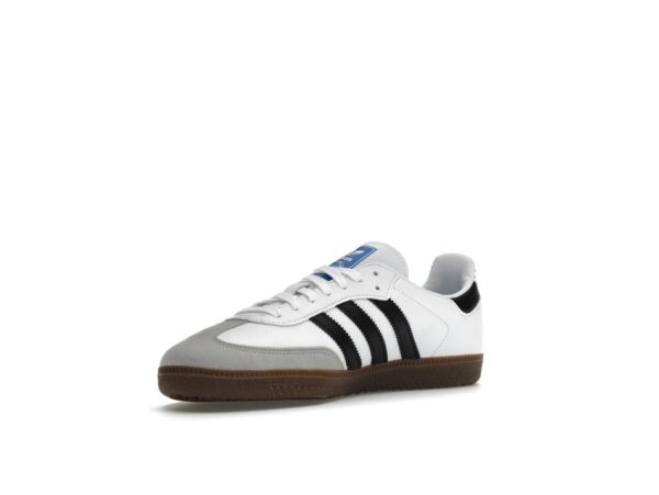 Zapatillas Adidas Samba Vegan White Gum – Blanco nube/Negro núcleo/Goma – H01877 - Imagen 3