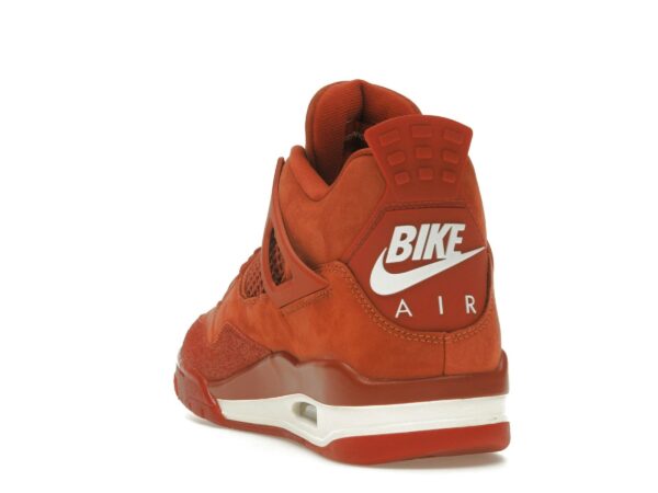 Air Jordan 4 Retro OG SP Nigel Sylvester Brick by Brick Firewood Orange Suede Trainers – HF4340-800 - Imagen 6