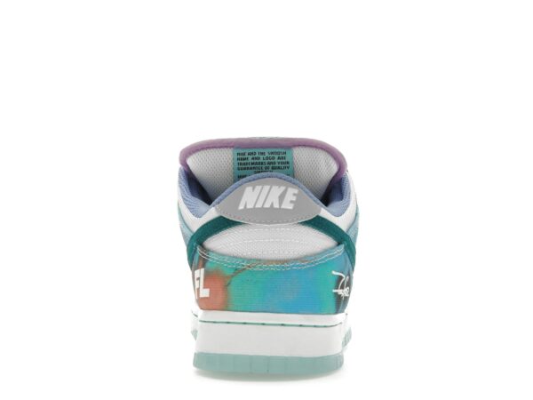 Nike SB Dunk Low Futura Laboratories Blanqueado Aqua – HF6061-400 - Imagen 5