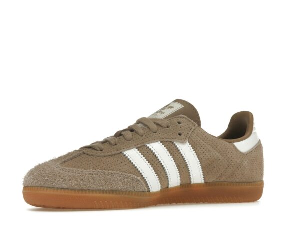 adidas Samba OG Zapatillas de ante marrón tiza y goma – HP7903 - Imagen 4