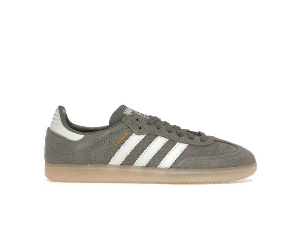 Zapatillas Adidas Samba OG Gris Bliss Naranja HP7905 - Imagen 1