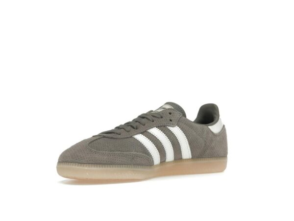 Zapatillas Adidas Samba OG Gris Bliss Naranja HP7905 - Imagen 3