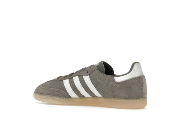 Zapatillas Adidas Samba OG Gris Bliss Naranja HP7905 - Imagen 4