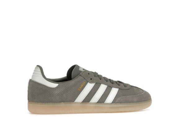 Zapatillas Adidas Samba OG Gris Bliss Naranja HP7905 - Imagen 6