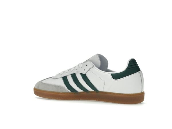 Zapatillas Adidas Samba Team México HQ7036 Blanco Nube/Verde Colegial/Goma - Imagen 4
