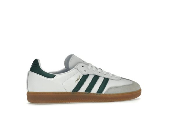 Zapatillas Adidas Samba Team México HQ7036 Blanco Nube/Verde Colegial/Goma - Imagen 6