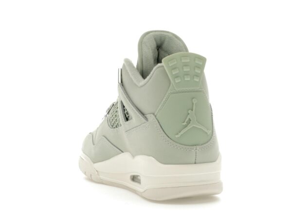 Zapatillas Air Jordan 4 Retro de piel color espuma de mar para mujer – HV0823-003 - Imagen 6