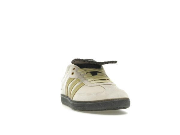 Zapatillas Adidas Samba Wales Bonner Ecrtin de cuero marrón - Imagen 2