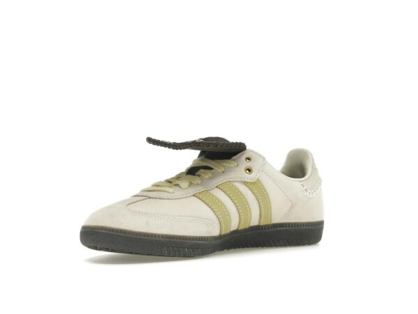Zapatillas Adidas Samba Wales Bonner Ecrtin de cuero marrón - Imagen 3