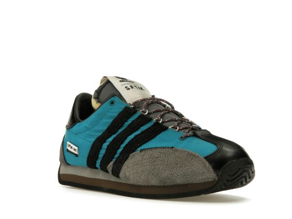 Zapatillas bajas adidas Country OG – Verde azulado activo – ID3545 - Imagen 2