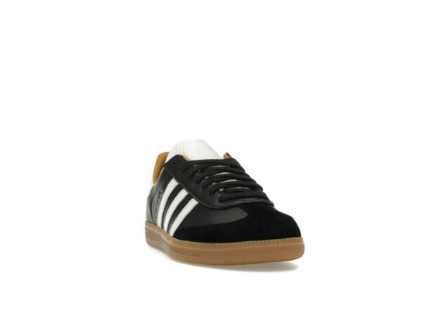Zapatillas Adidas Samba OG JJJJound de cuero negro ID8707 - Imagen 2