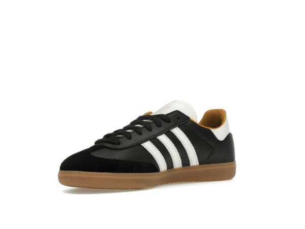 Zapatillas Adidas Samba OG JJJJound de cuero negro ID8707 - Imagen 3