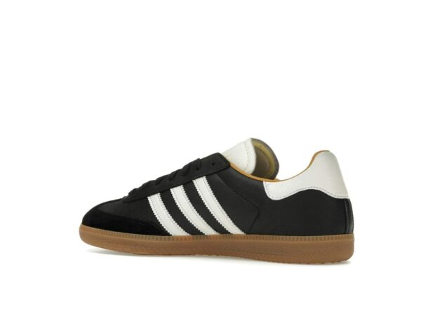 Zapatillas Adidas Samba OG JJJJound de cuero negro ID8707 - Imagen 4
