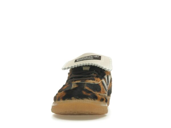 Zapatillas Adidas Samba Wales Bonner Leopard – Marrón oscuro/Blanco crema – IE0578 - Imagen 3