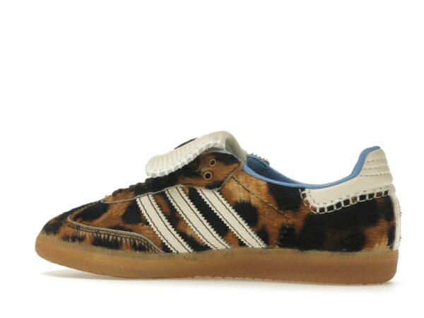 Zapatillas Adidas Samba Wales Bonner Leopard – Marrón oscuro/Blanco crema – IE0578 - Imagen 5