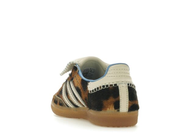 Zapatillas Adidas Samba Wales Bonner Leopard – Marrón oscuro/Blanco crema – IE0578 - Imagen 6
