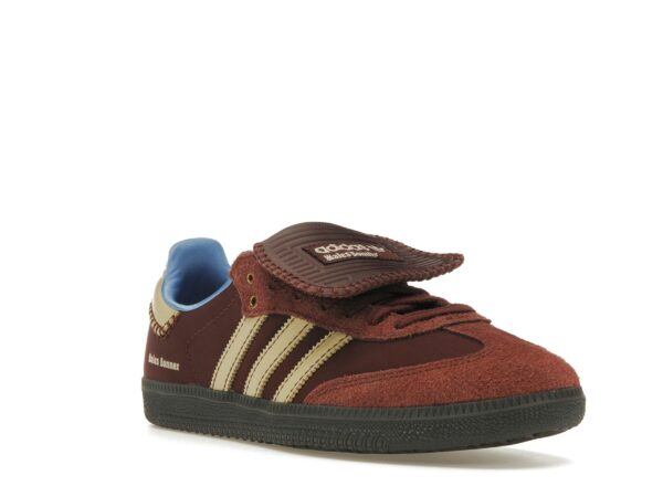 Zapatillas Adidas Samba Wales Bonner de nailon – Marrón zorro – IE0579 - Imagen 2