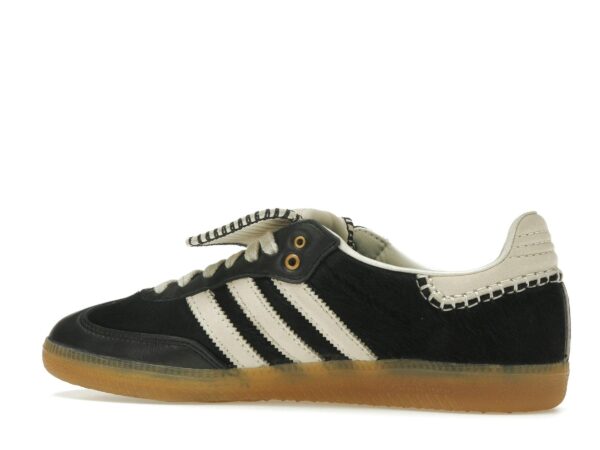 Zapatillas Adidas Samba Wales Bonner Pony Hair – Negro/Blanco crema – IE0580 - Imagen 5