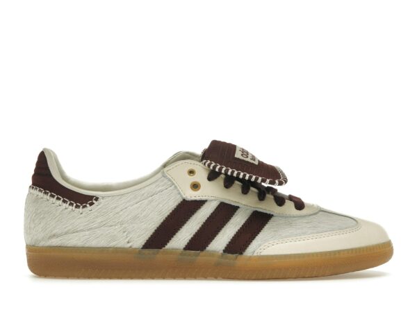 Zapatillas Adidas Samba Wales Bonner de piel color crema y blanco – IE0586 - Imagen 1