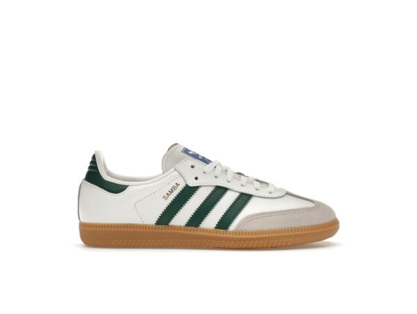 Adidas Samba OG Niños Blanco Verde Colegial Goma IE1331 - Imagen 1