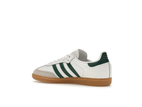 Adidas Samba OG Niños Blanco Verde Colegial Goma IE1331 - Imagen 4