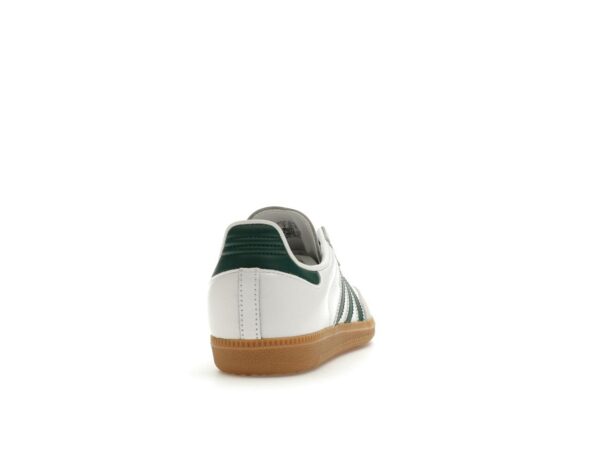Adidas Samba OG Niños Blanco Verde Colegial Goma IE1331 - Imagen 5