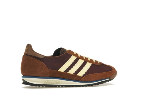 Zapatillas Adidas SL 72 OG para mujer, color granate y marrón (IE3425) - Imagen 6