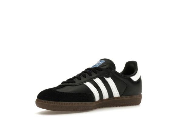 Zapatillas Adidas Samba OG Negro Blanco Goma (GS) IE3676 para escuela primaria - Imagen 3