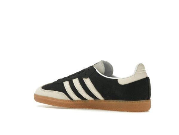 Zapatillas Adidas Samba OG para mujer, color negro y blanco Wonder (IE5836) - Imagen 4