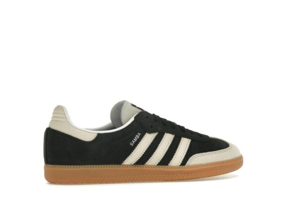 Zapatillas Adidas Samba OG para mujer, color negro y blanco Wonder (IE5836) - Imagen 6