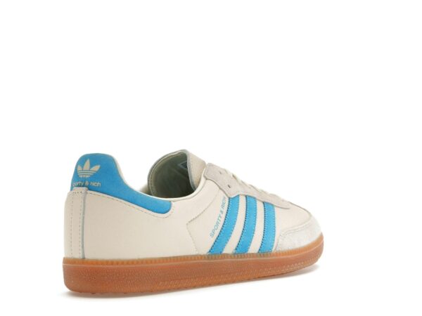 Zapatillas deportivas Adidas Samba OG de piel en azul crema intenso – IE7096 - Imagen 7