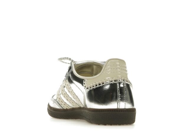Zapatillas Adidas Samba Wales Bonner de piel plateadas – IG8181 - Imagen 6