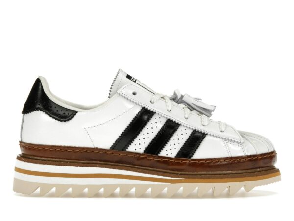 adidas Superstar CLOT Edison Chen - Zapatillas blancas de charol – IH3132 - Imagen 1