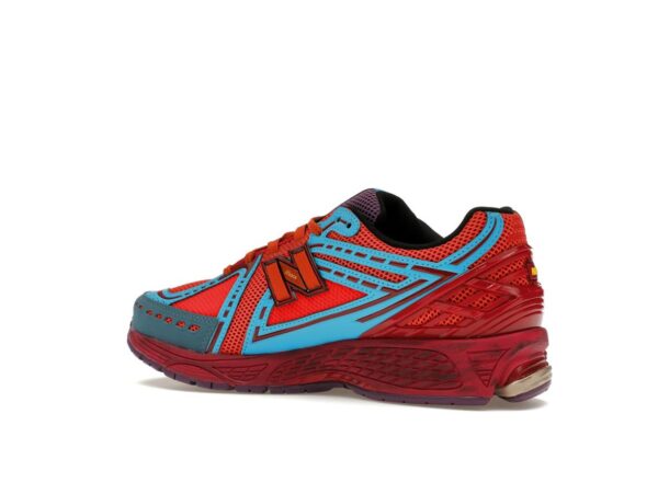 Zapatillas New Balance 1906R Salehe Bembury Heat Be Hot Magma M1906RHS naranja/rojo/azul - Imagen 4
