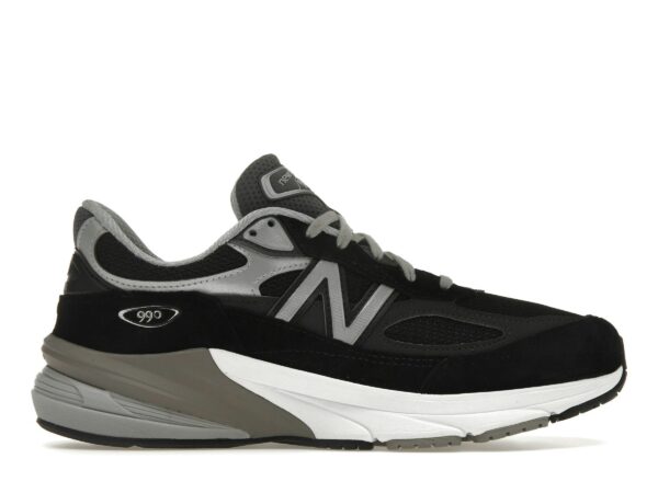 New Balance 990v6 MiUSA Negro Gris Blanco M990BK6 Hecho en EE. UU. - Imagen 1