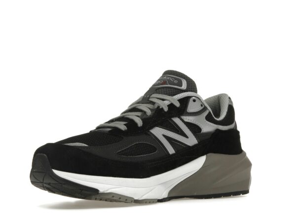 New Balance 990v6 MiUSA Negro Gris Blanco M990BK6 Hecho en EE. UU. - Imagen 4