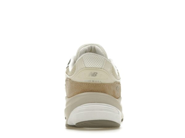 Zapatillas New Balance 990v6 MiUSA color crema – M990SS6 - Imagen 6