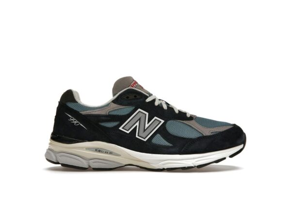 Zapatillas New Balance 990v3 MiUSA Teddy Santis Navy Castlerock M990TE3 - Imagen 1