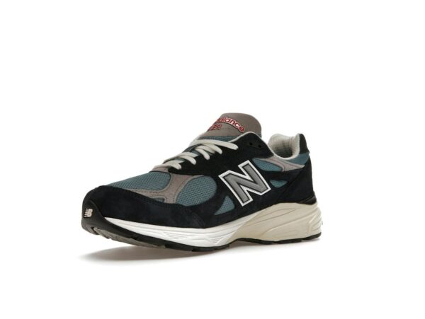 Zapatillas New Balance 990v3 MiUSA Teddy Santis Navy Castlerock M990TE3 - Imagen 3